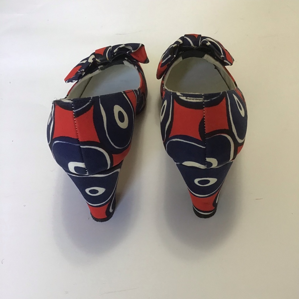 Vintage 1950’s/60’s JAFFEE’S Mijji Pumps, Red, white & blue! - Picture 8 of 14